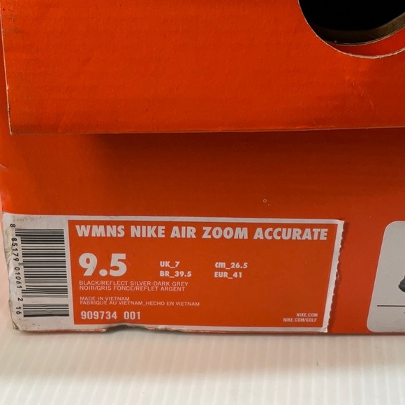 Woman’s Nike air zoom accurate golf shoes size 9.5 us - Picture 5 of 5